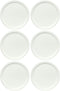 Corningware F-16-PC French White 16 Ounce Plastic Replacement Lid - Pack of 6