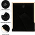 2-Pack 5x7'' Countertop,Counterspace,Tabletop YiPinYin Jasper Green Picture Frames with Gold Plated Edge,HD-Real Glass