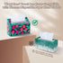 Noafocks Tissue Box Cover Holder Compatible with Kleenex Disposable Paper Hand TowelsWood Hand Towels Cover Paper Towel