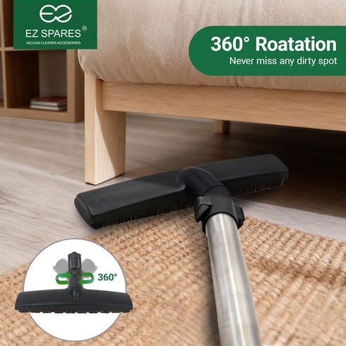 C1 C2 C3 CX1,Natural-Horsehair C1,Complete C2 C3 CX1,Soft EZ SPARES Compatible with Miele Floor Brush for Miele Vacuum