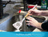 Silicone Cooking Utensils Set (6 pcs) – Natural Wood Kitchen Utensils, Eco Friendly & BPA Free, Non-Scratch, White