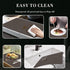 Set 6, 1217 Inch BLESWIN Faux Leather Placemats, of -Double Side Texture Color Table Mats, Heat-Resistant, Waterproof