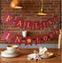 Fall Bridal Shower Decorations, Thanksgiving Decorations, Burgundy Champagne Orange Fall In Love Banner for Engagement