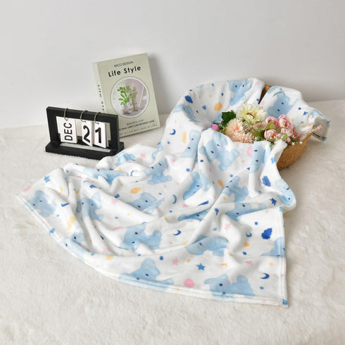 BEDBLK 40'' 30'') Baby Blanket for Boys Girls Newborn Super Soft Fleece Flannel Blanket Lightweight Receiving Blankets