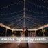 50' 50' 1.6" Garden Netting, x Heavy Duty Bird Netting Deer Fence Net, Mesh Poultry Netting for Chicken Coop, Run