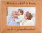 CustomGiftsNow When a child is born so is a grandma - 4x6 Inch Wood Picture Frame (Horizontal)