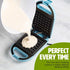 Tasty Mini Nonstick Waffle Maker - Perfect for Individual Waffles, Hash Browns, and Brownies, 600W, Blue