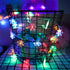 Runleo 20 40 8 Christmas Lights Multicolor, FT LED Multi Colored Snowflake String Lights, Battery Operated Modes