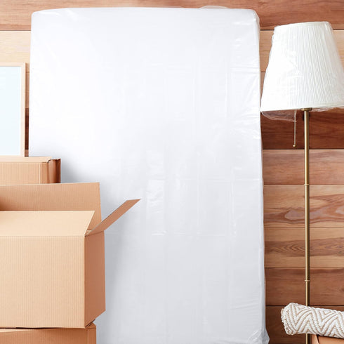 Utopia Home King Size Mattress Bag for Moving (Pack of 2), 4 Mil Thick Plastic Cover Fits Mattresses up to 14 Inches