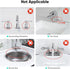 24 Inch Kitchen Sink Splash Guard: Silicone Draining Mat with 5 Slope for Faucet Area, Fast Draining Kitchen Sink Tidy