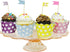 AllyDrew Standard Size Polka Dots Cupcake Wrappers, Set of 20, Pink