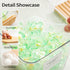 3+1 Pack Laundry Pods Container & Dryer Sheet Holder, Acrylic Square Laundry Room Organization and Storage Jars