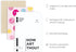 HAUS AND HUES Smiley Face Poster, Preppy Wall Art Pink Aesthetic for Teen Girls, Unframed 12”x16”