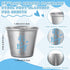 25 Sets 1.5 oz Vesici Baby Shower Favors for Guests Stainless Steel Shot Glasses Cute Bottle Opener Keychains Thank You
