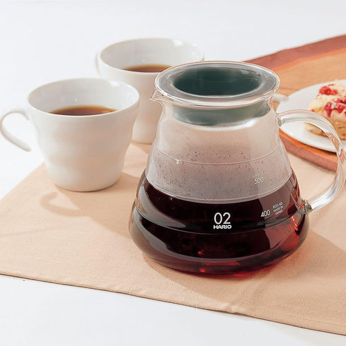 Hario V60 Glass Range Server "Clear", 360ml