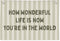 Wheatwin How Wonderful Life is Now Wall Art Decor, Sage Green Baby Room