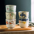 6 6 Oz Pieces Japanese Tea Cups, Ceramic Coffee Cup with Good Heat Retention, No Handle Teacup Matcha Mug for Latte