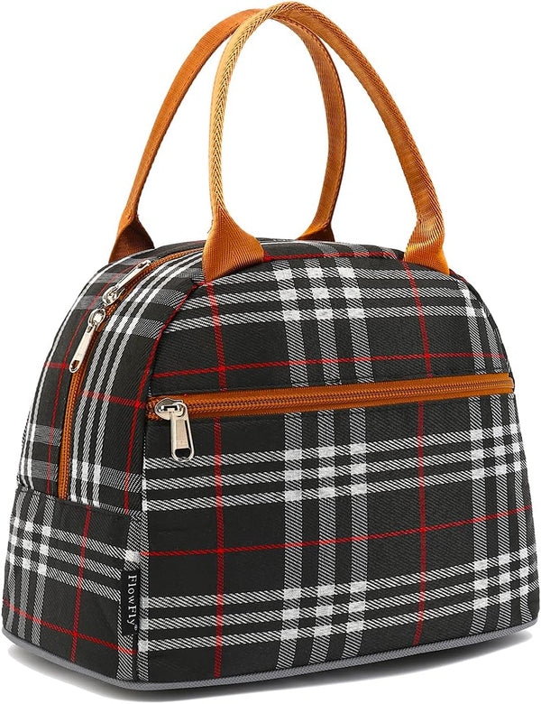 FlowFly Insulated Lunch Cooler Bag, Tote Bag Organizer for Women/Men