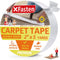 XFasten Rug Gripper Tape, Double Sided 2” x 5 Yds for Carpet to Carpet Gripper on Hardwood Floors