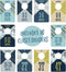 Baby Boy Closet Organizer Dividers for Newborn to 4T Clothes, 4" x 6" Size Dividers for Nursery