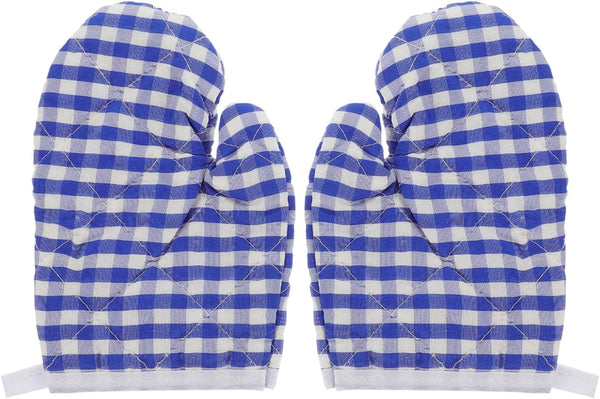 2Pcs Oven Mitts for Play Kitchen, Microwave Oven Gloves Kitchen Baking Mitts,