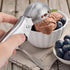 Frozen Premium Ice Cream Scoop with Trigger Ice Cream Scooper Stainless Steel, Heavy Duty Metal Icecream Scoop Spoon