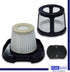 PUREBURG Replacement Filter, 3-Pack HEPA + Mesh Frame Filter Compatible with Bissell Pet Hair Eraser