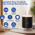 SZO Colorful Mini Humidifier, USB Rechargeable Humidifier, 4 Modes Super Quiet, Humidifiers For Bedroom,Suitable For Travel Office Family-Black by SZO