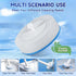 Set 48 Disposable Toilet Brush with Refills for Hygienic Bathroom Cleaning. Toilet Bowl Cleaner Wand Kit Used for Deep