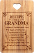 Wooden Cheese Charcuterie Boards - Thoughtful Gifts for Grandma, Unique Kitchen Present for Mother's Day, Christmas