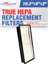 LifeSupplyUSA True HEPA Filter Replacement for Honeywell HRF-H1 HRF-H2 HPA050 HPA150 HPA060 HPA160 HHT055