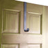 AnapoliZ Wreath Hooks Door Hanger for Bathroom, Coats, Towel Display, Premium Sturdy Metal, 2 Piece, Black