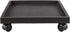 13 Inch Square Rolling Plant Caddy Saucer with Wheels, Heavy Duty Wheeled