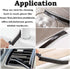 JONMON Crevice Cleaning Brush: Hard Bristle Gap Scrub Tool for Household, Kitchen, Bathroom, 9 Pcs