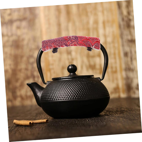 Teapot Handle Gloves Potholder Mitts Tea Kettle Handle Mitt Pot Handle Cover Baking Mitts Silicone Pan Handle Sleeve Pan Protectors Kettle Handle Protectors Oven Frying Pan Cloth by FELTECHELECTR