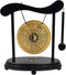 fengshuisale Zen Art Brass Feng Shui Desktop Gong with Red String Bracelet, W3359