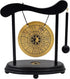 fengshuisale Zen Art Brass Feng Shui Desktop Gong with Red String Bracelet, W3359