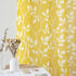 36 Inch Sets XTMYI Yellow Cafe Kitchen Curtains Length,Floral Sunflower Decor Tier Curtains for Windows,Bright Lemon