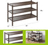 3-Tier Closet BMOSU Bamboo Shoe Rack Premium Stackable Shoe Shelf Storage Organizer for Hallway Living Room Entryway