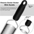 Cheese Zester Grater Handheld - Lemon Citrus Zester Tool for Kitchen, Stainless Steel Grater for Cake Decorating