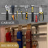 YIIYIIN 18 Inch Magnetic Knife Holder for Wall Mount - 304 Stainless Steel Magnetic Knife Bar Rack for Kitchen