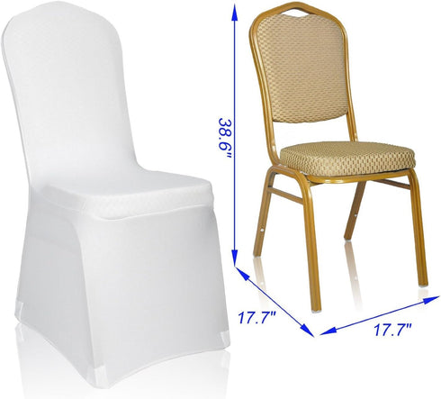190 Sedona Designz Universal Polyester Spandex Folding Chair Cover GSM Heavy Duty Stretch Chair Cover for Weddings