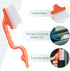 Slick- Window Track Cleaning Brush, 2 Pack, Tool for Window Groove Cleaning and Gap Cleaning