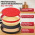 Kit,9 Inch Tart Pan Tart Pans with Removable Bottom,Non-stick Fluted Quiche Pan with Silicone Crust Shaper,Pie