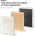 innoicco Set 3 Aesthetic Decorative Books - Coffee Table Books Decor - Fake Decor Book Storage Box for Decoration