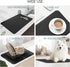 Drying Mat for Kitchen Countertops, Absorbent Rubber Backed Dish Drying Mat (Black, 16"x24")