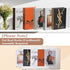 phecofemx Set 5 Decorative Books for Home Decor, of Fake Books with Wood Bead Tassel, Aesthetic Bookshelf Decor
