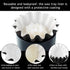 Boao Reusable Wax Melt Liners, Leakproof Wax Warmer Containers for Scented Candle, Paper Holders for Electric Melter
