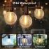 26FT 12+1 Bulbs, Dimmable LAMPHOME LED Outdoor String Lights, Warm White Patio Lights with Edison Shatterproof UL