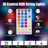 21FT 60LED 20+ Minetom RGB Globe String Lights - Battery Operated with Remote, Color Modes & Timer, Fairy Lights